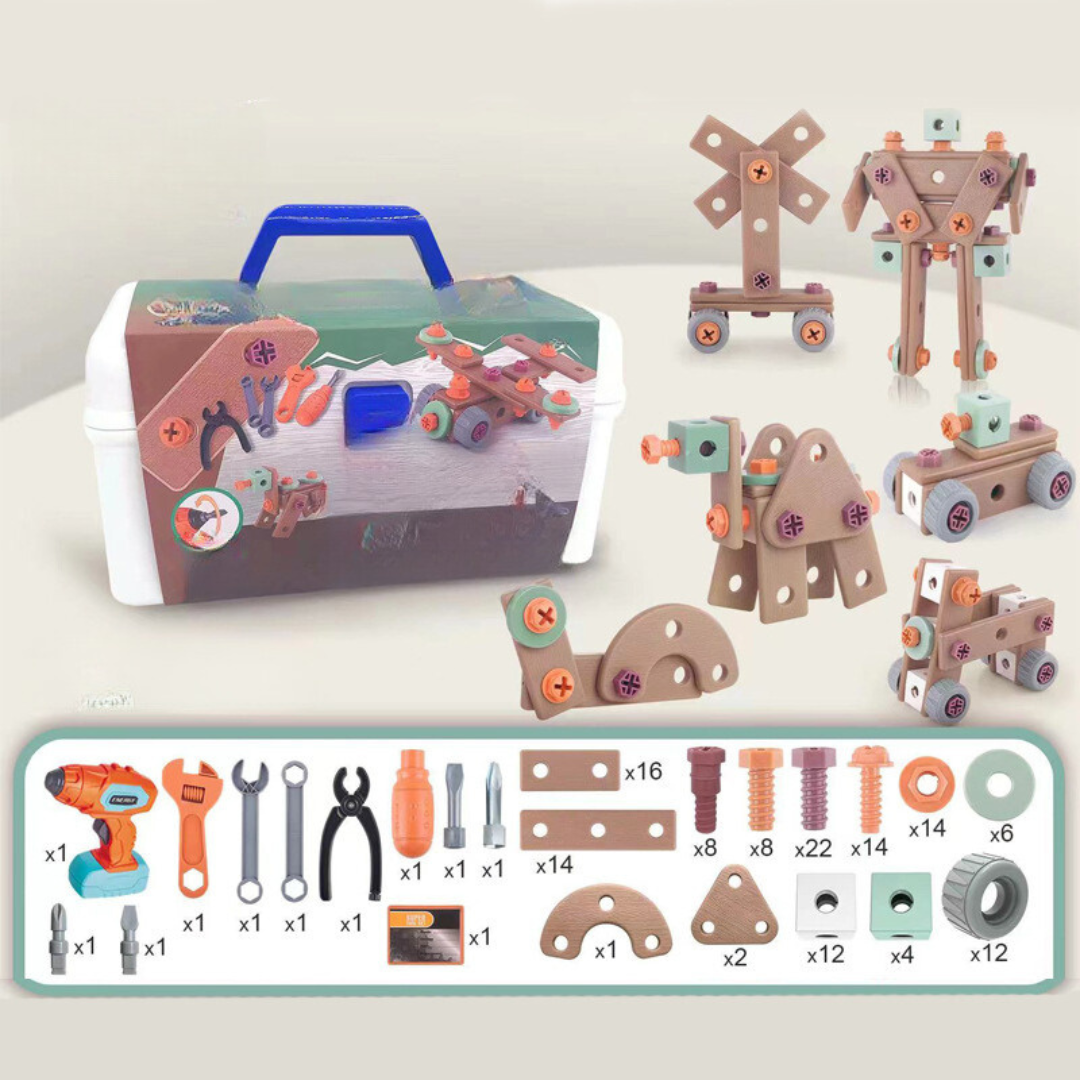 Compact Kids Building Play Set