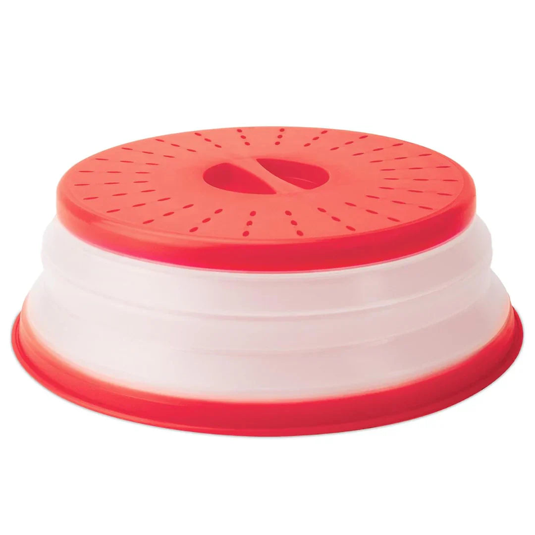 Collapsible Microwave Food Cover Lid