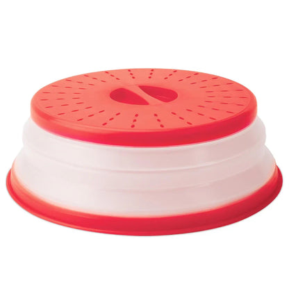 Collapsible Microwave Food Cover Lid
