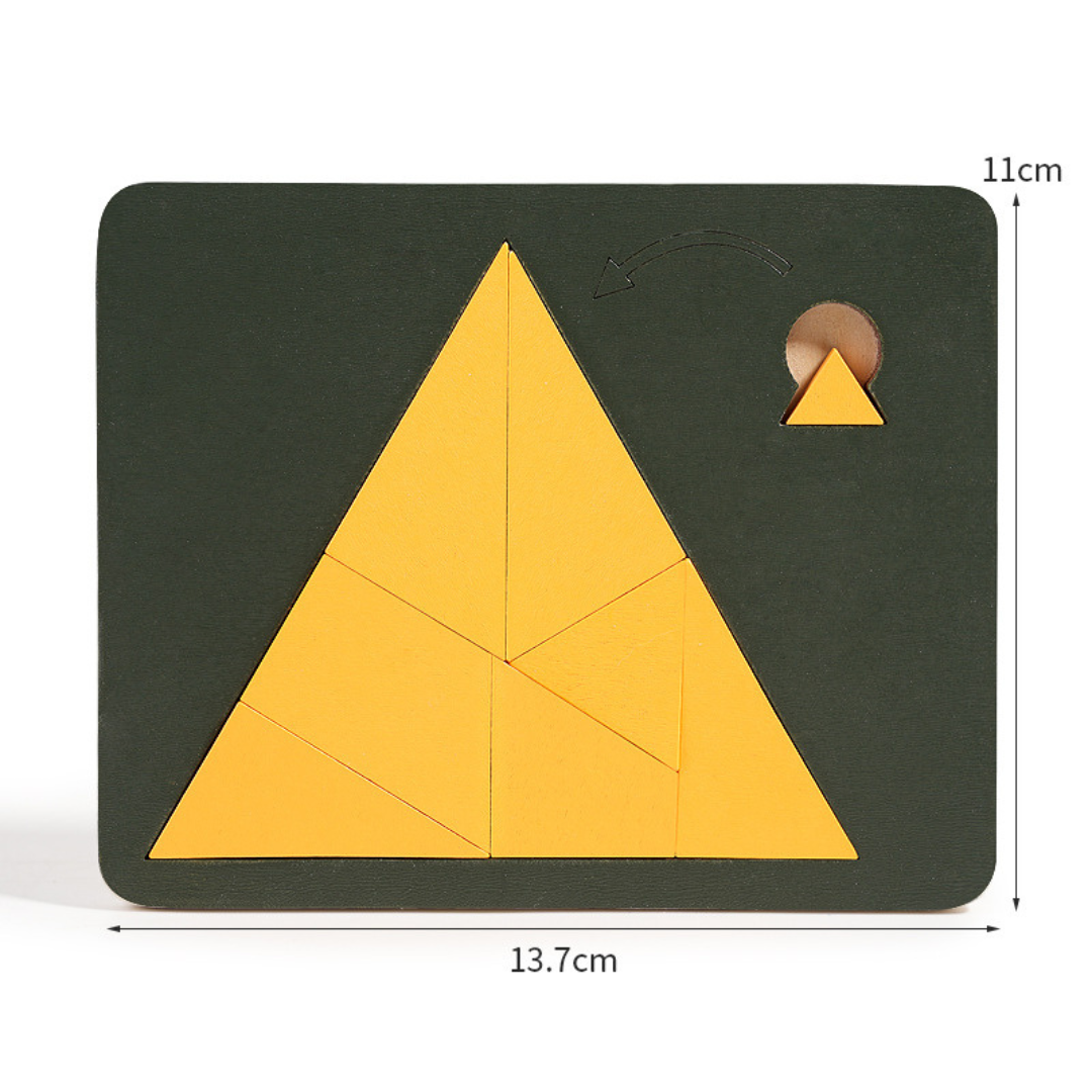 Classic Wooden Brain Teaser Puzzle