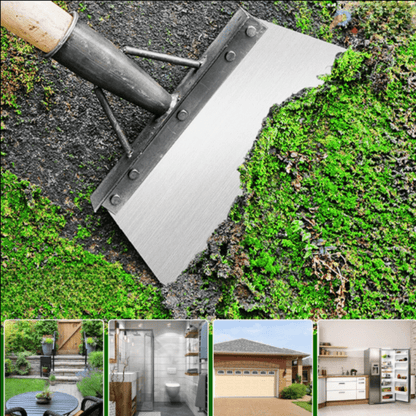 Ergonomic Garden Scraper Tool – Lightweight, Durable, and Multifunctional for Easy Cleaning of Weeds and Leaves-3