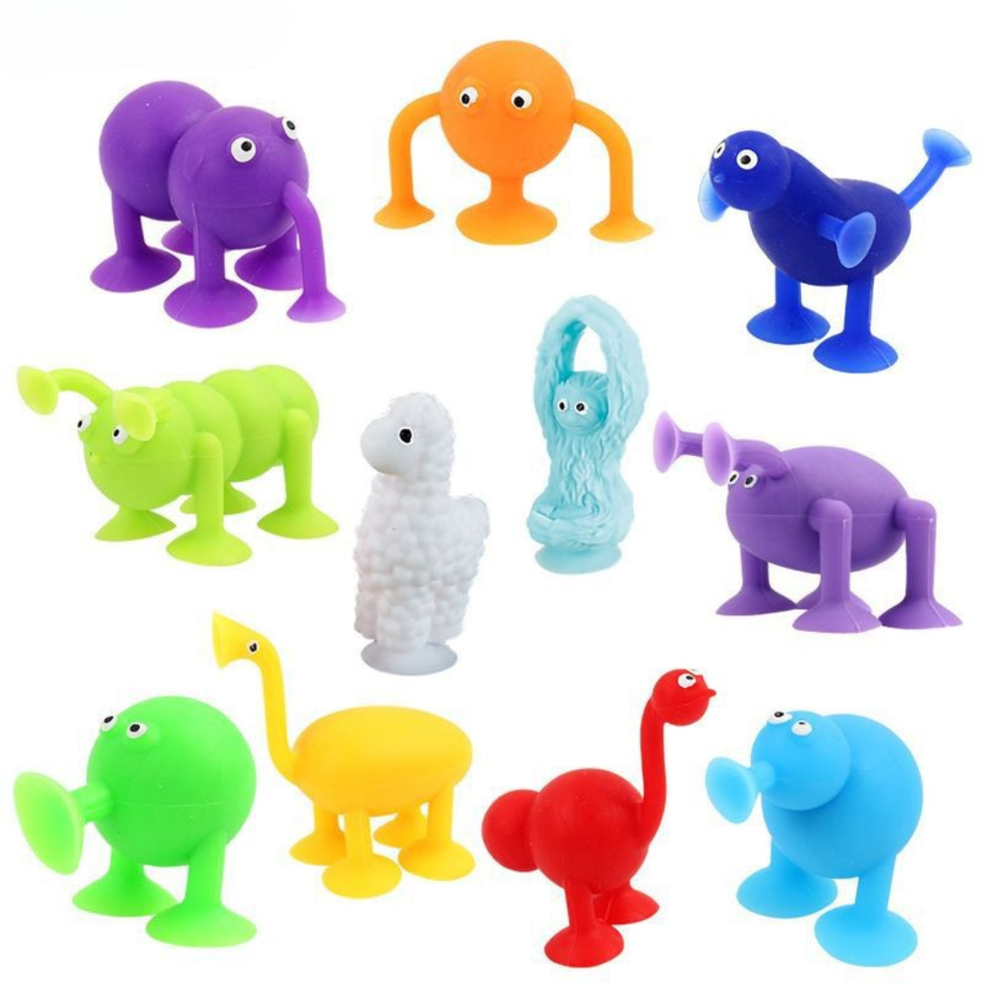Learning Alphabet Suction Cup Letters and Numbers Set