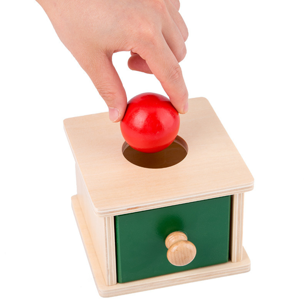 Fesara | Wooden Sensory Toy Box for Kids