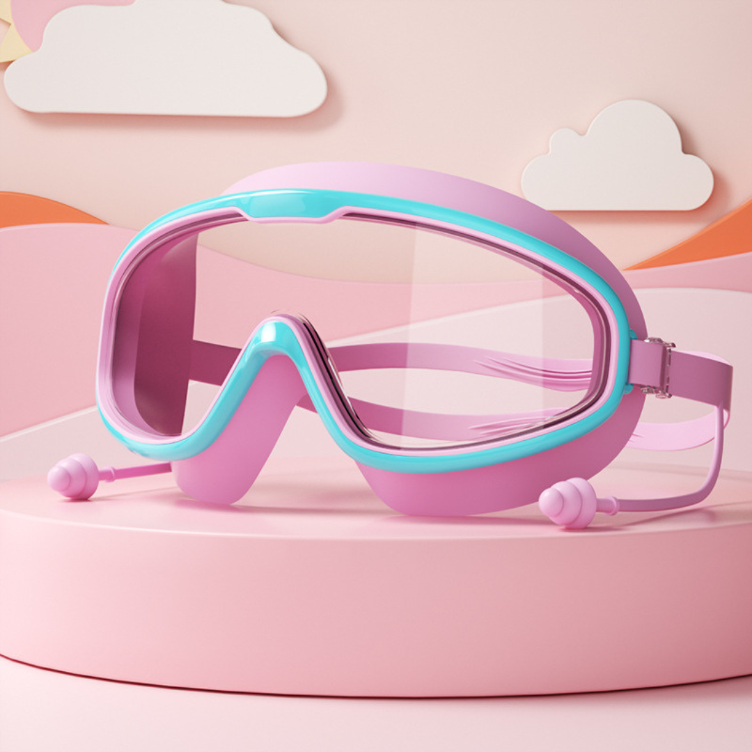 Fesara | Children's Swim Goggles with Clear Vision Lenses