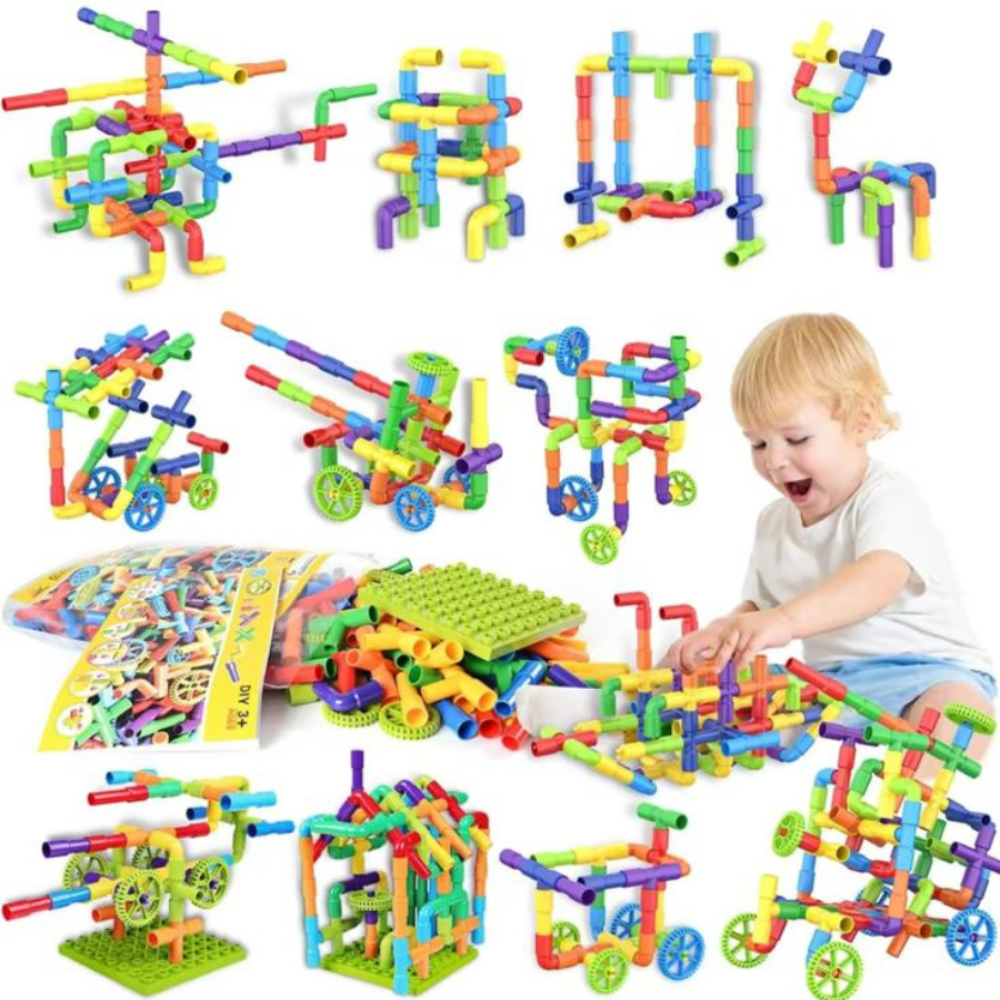 Fun Kids Building Blocks Set for Creative Play - Fesara