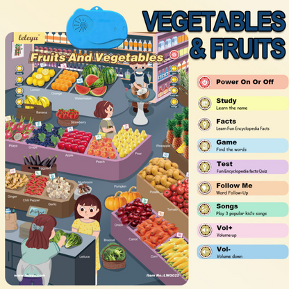 Fun Interactive Kids English Learning Tablet