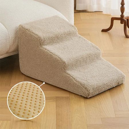 Portable Pet Steps for Small Dogs - Easy Bedside Ramp