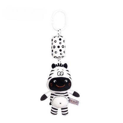 Cute Soft Baby Toy Plush Rattle Friends