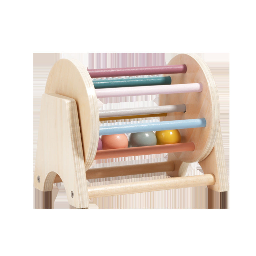Colorful Wooden Carousel Toy for Kids