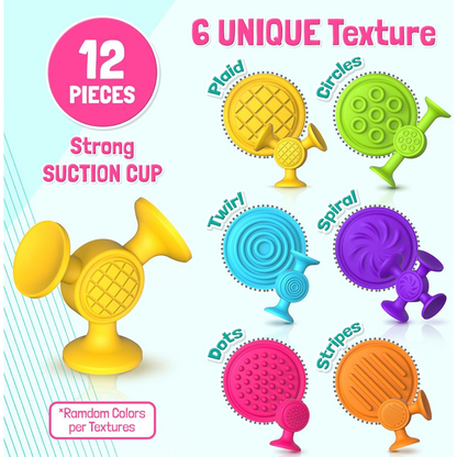 Learning Alphabet Suction Cup Letters and Numbers Set