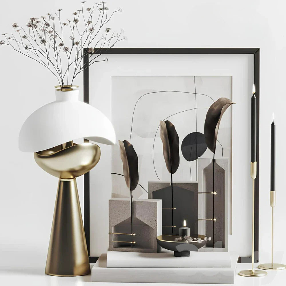 Decorative Glass Desk Lamp