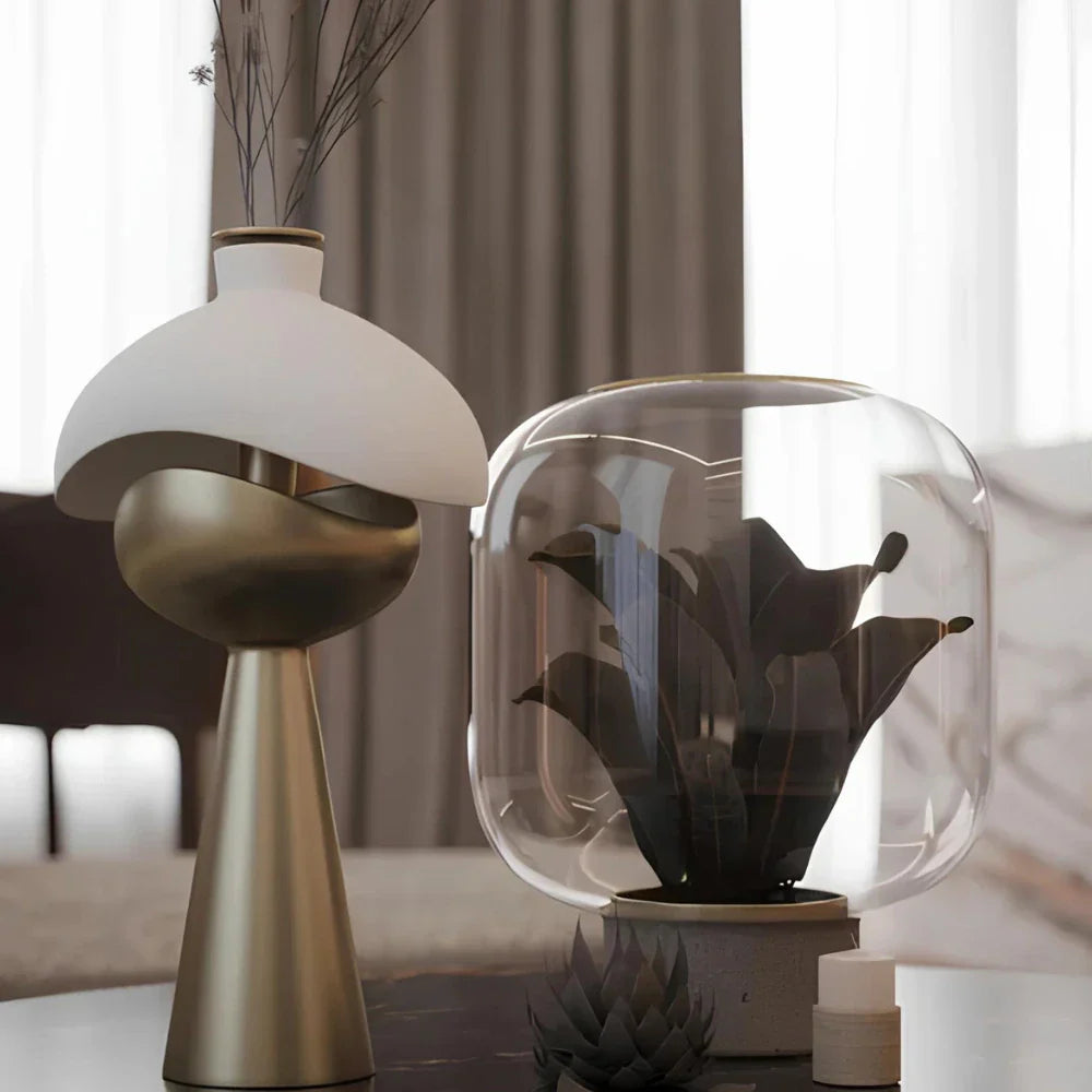Decorative Glass Desk Lamp