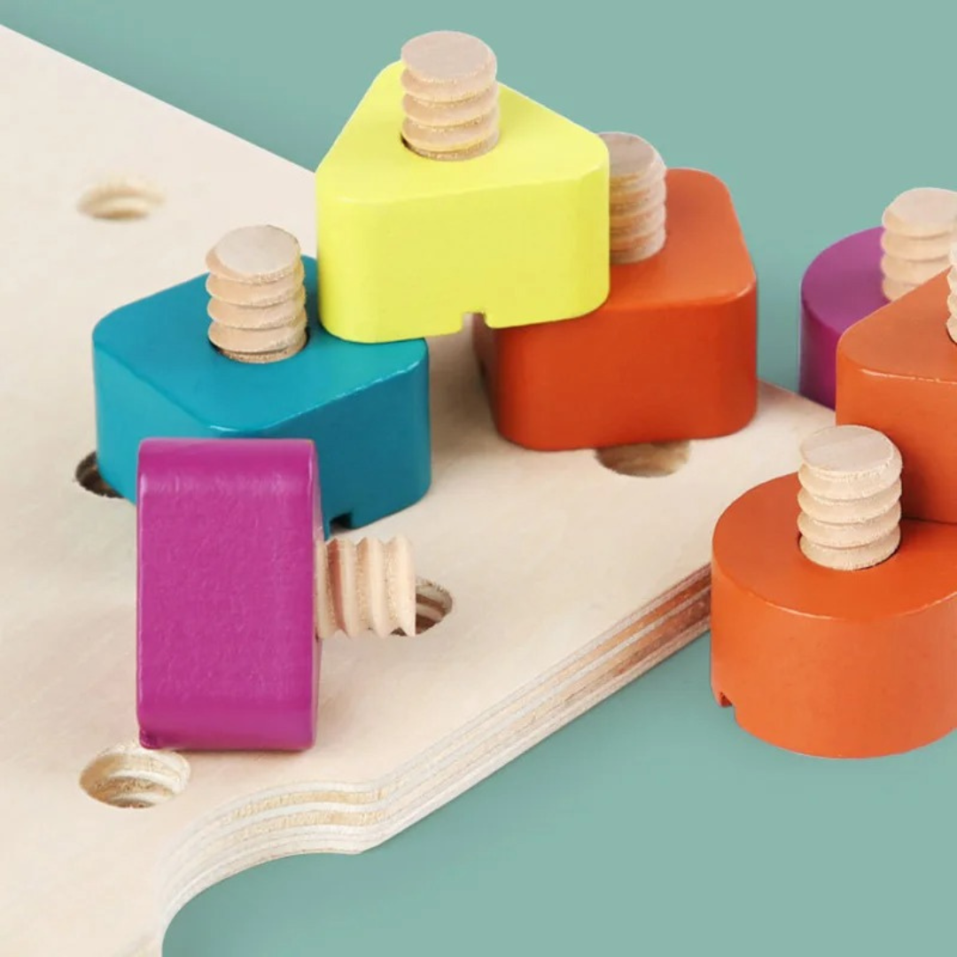 Wooden Color Sorting Educational Toy