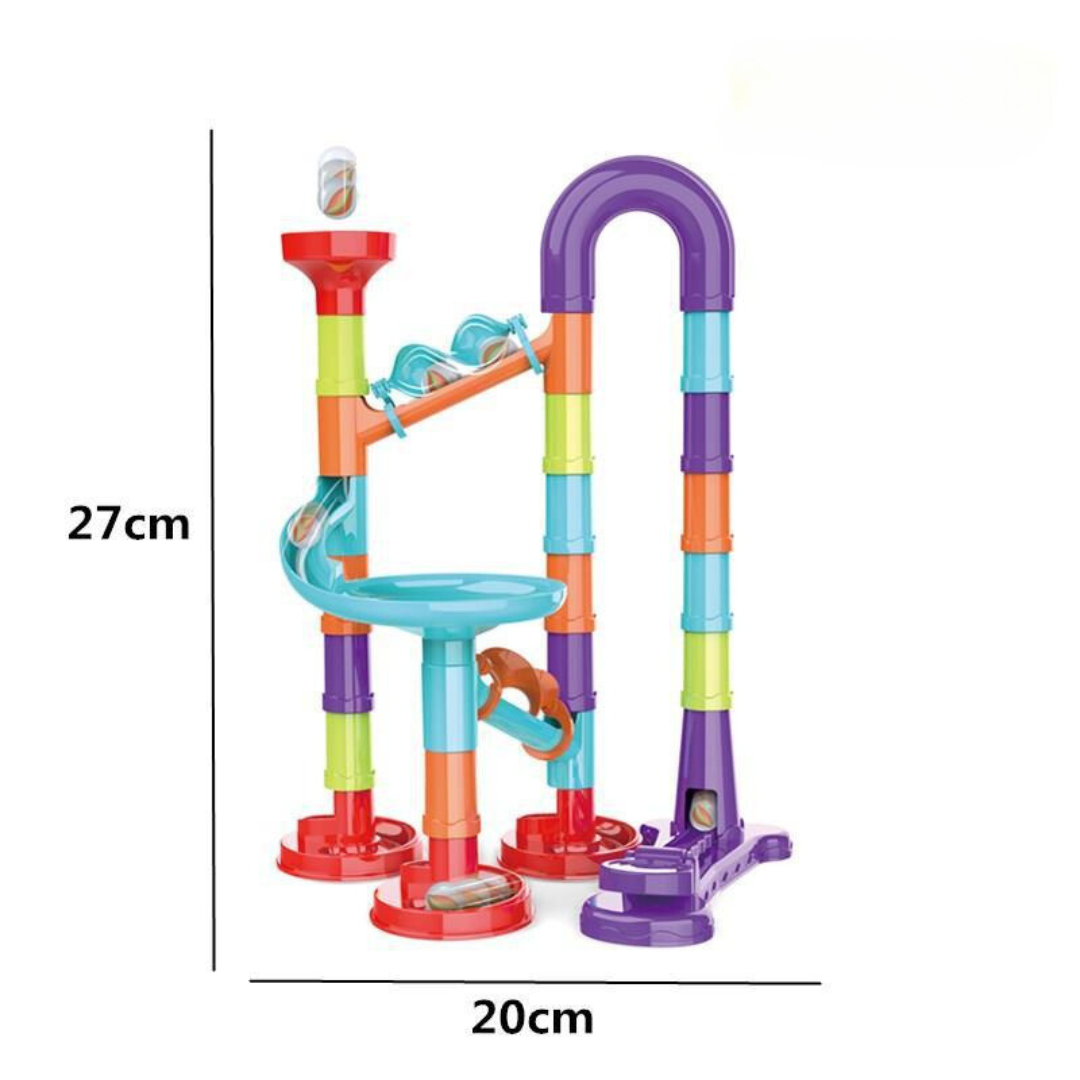 Colorful Marble Run Building Blocks
