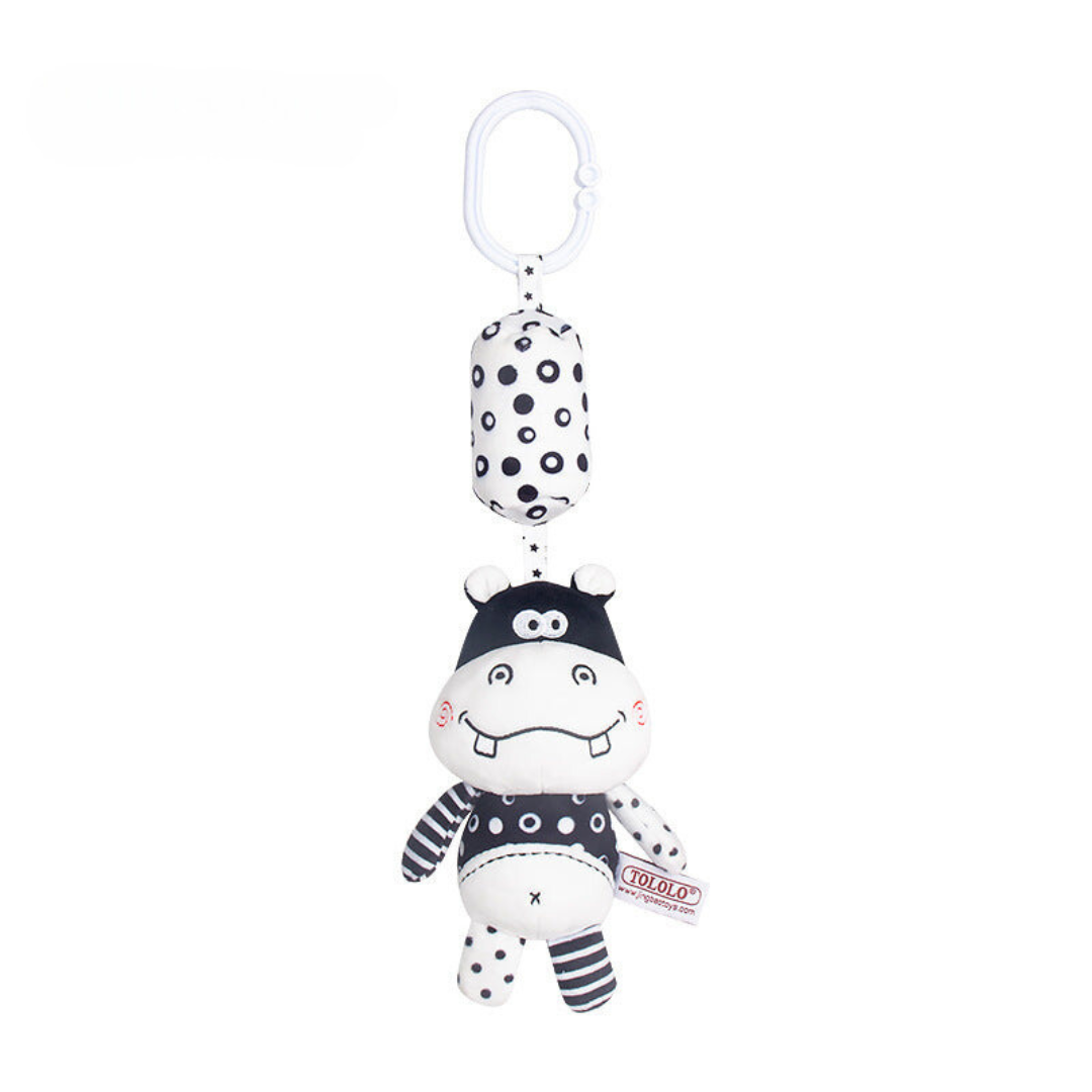 Cute Soft Baby Toy Plush Rattle Friends