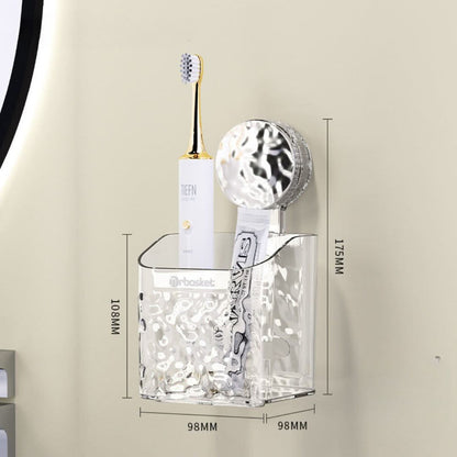 Adhesive Bathroom Shelf - Space Saving Storage Rack - Fesara