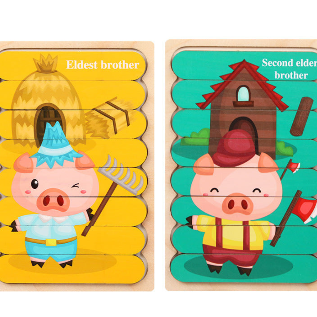 Educational Wooden Learning Puzzle