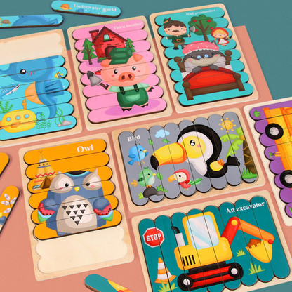 Educational Wooden Learning Puzzle