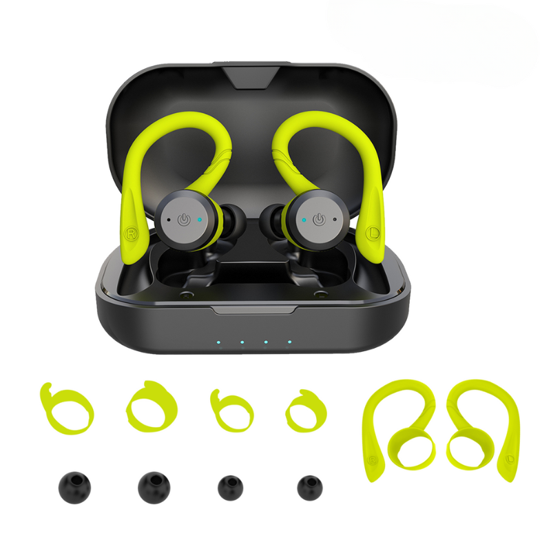 Waterproof Bluetooth Sport Earbuds Long Lasting Battery