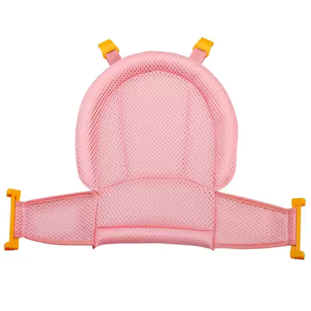 Portable Infant Tub with Non-Slip Seat and Secure Harness