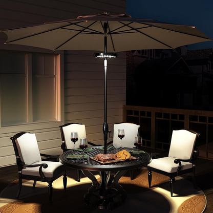 Portable LED Garden Lamp with Adjustable Brightness