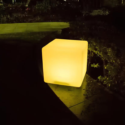 Modern Cube Outdoor Lamp