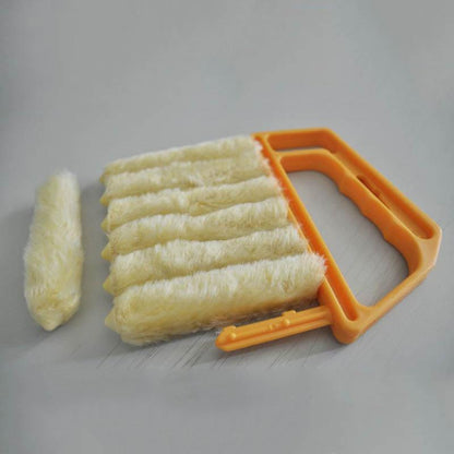 Practical Microfiber AC Duster Brush with Washable Cloth