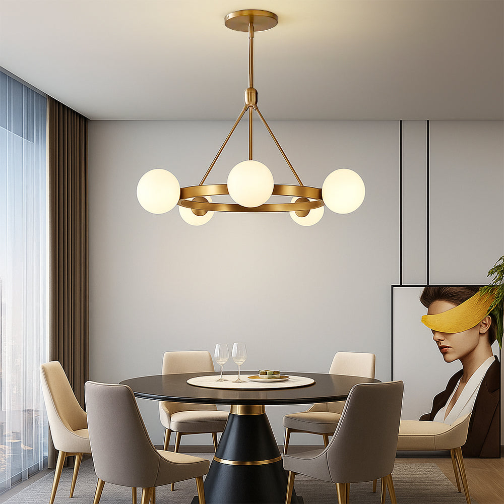 Uskas chandelier Nordic 5 heads 1