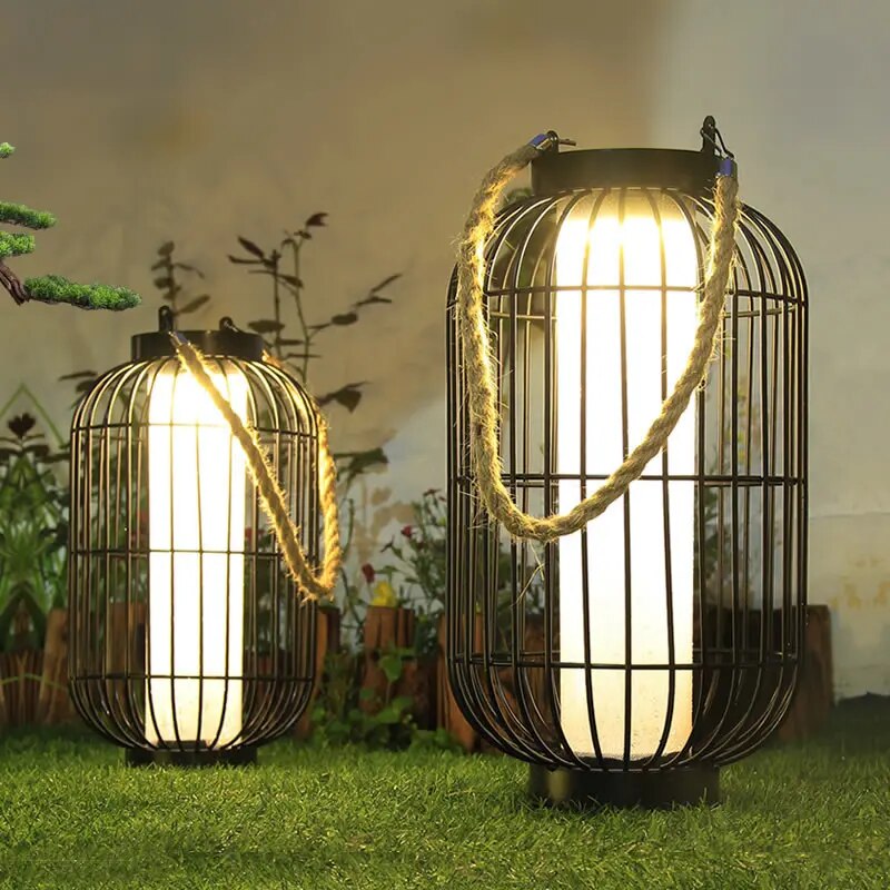 Waterproof Outdoor Solar Powered Lamp