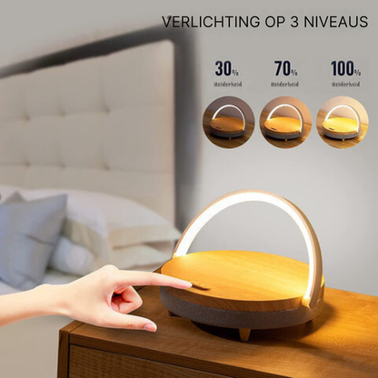 Multifunctional LED Desk Lamp with Speaker and Charger