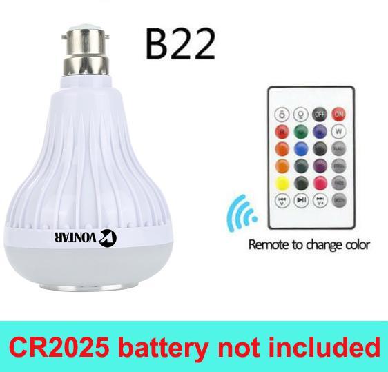 Smart LED Bulb with Bluetooth Speaker