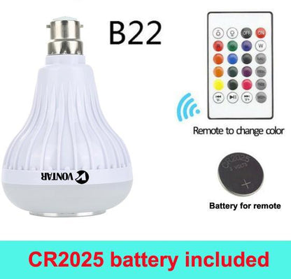 Smart LED Bulb with Bluetooth Speaker