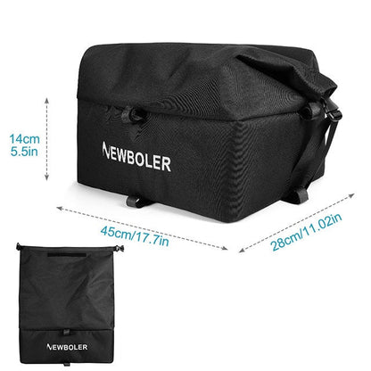 Durable Rear Bike Storage Basket with Mount