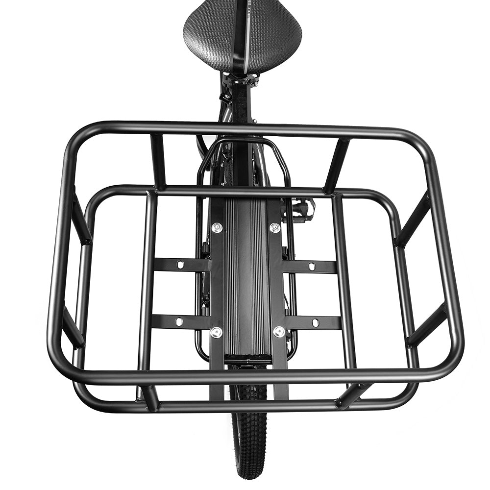 Durable Rear Bike Storage Basket with Mount