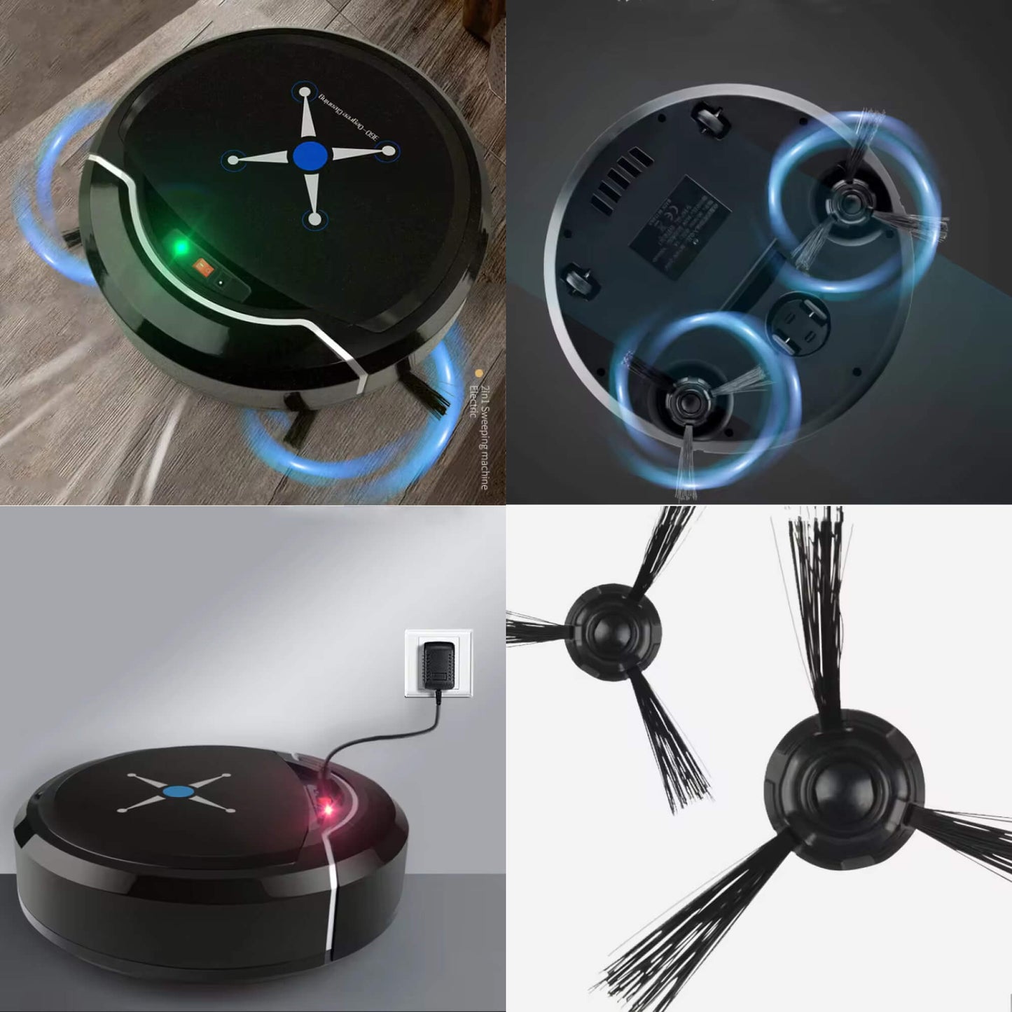 Premium Robot Vacuum with Mop & Self Charge