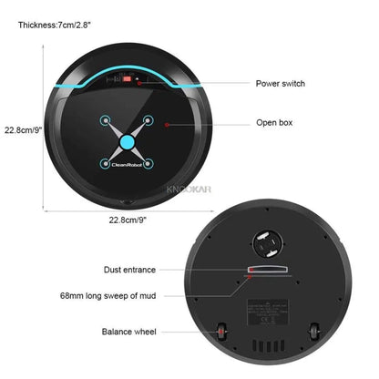 Premium Robot Vacuum with Mop & Self Charge
