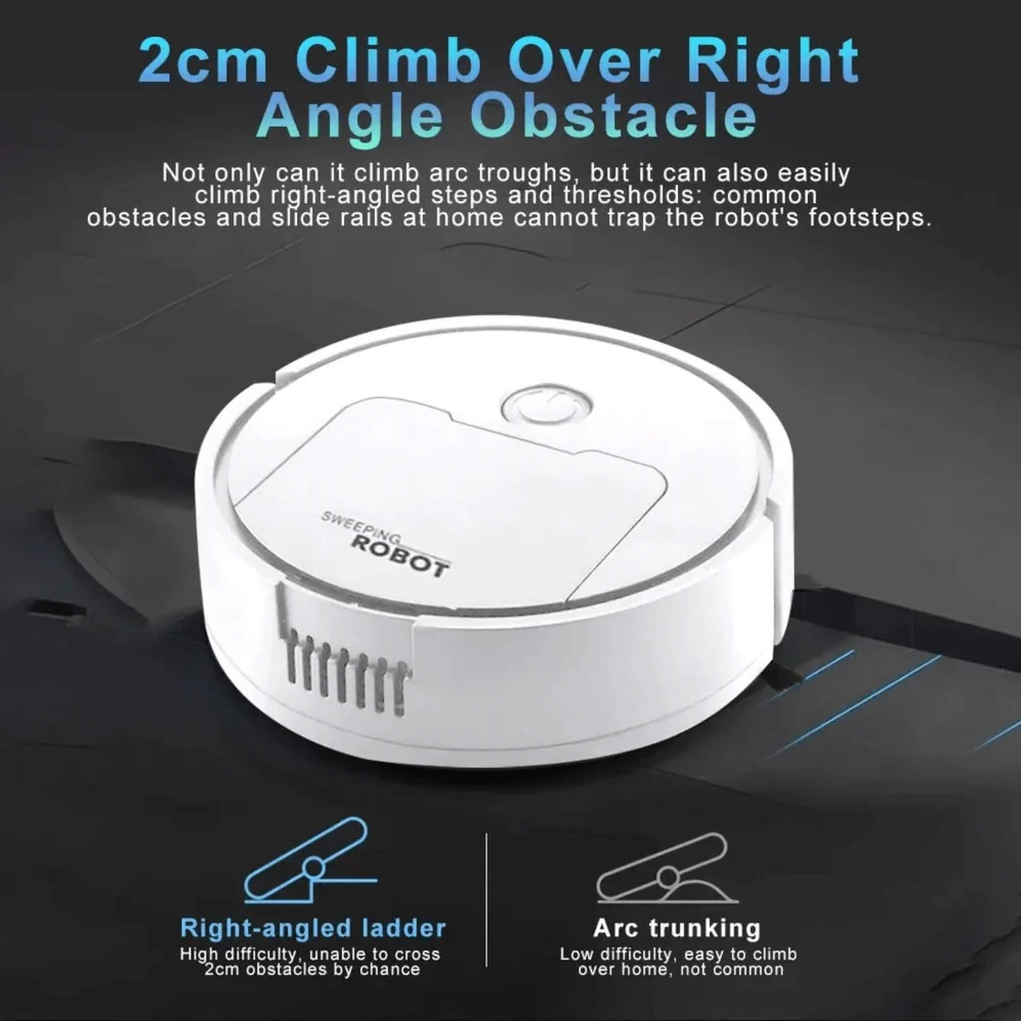 Premium Robot Vacuum with Mop & Self Charge