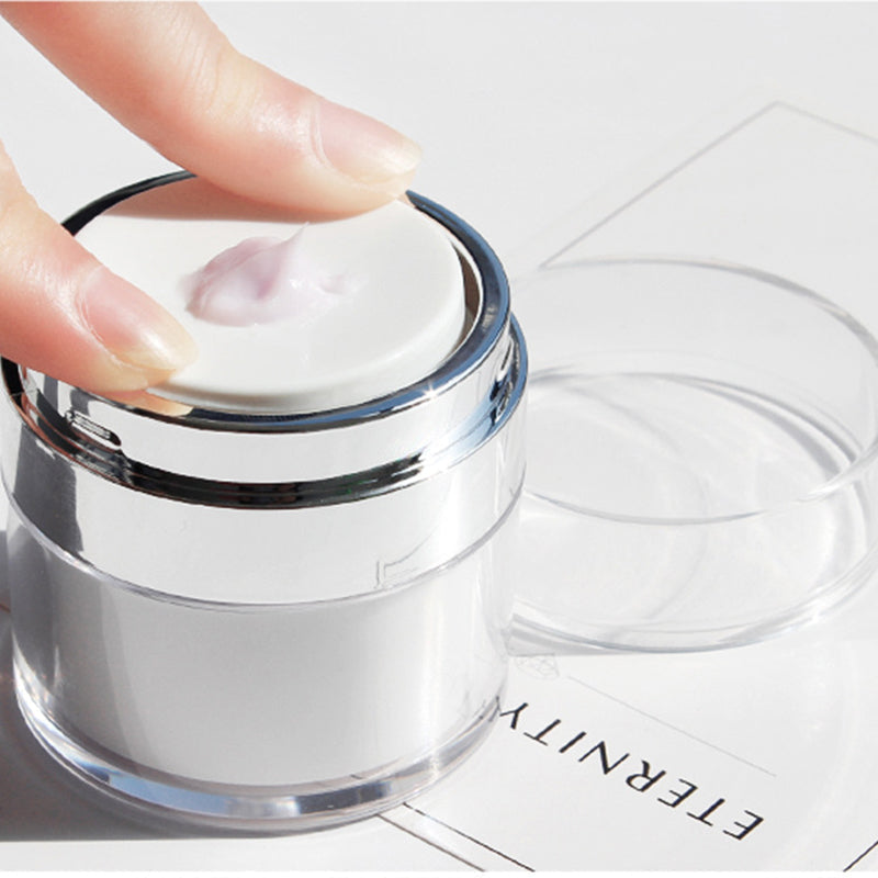 Clear Acrylic Facial Cream Dispenser Bottle