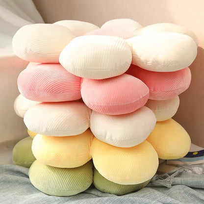 Soft Floral Pattern Chair Cushion