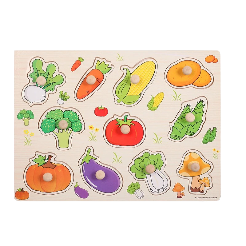 Colorful Wooden Jigsaw Puzzle