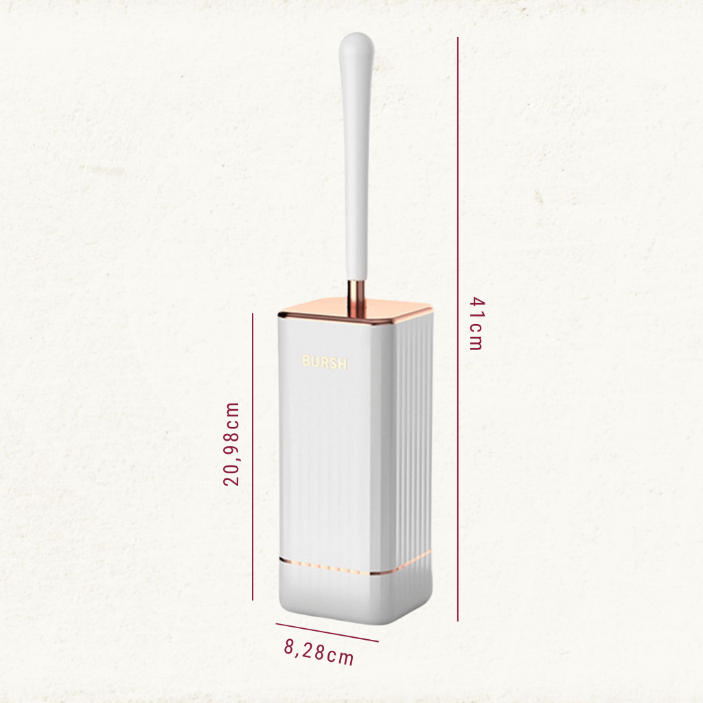 Fesara | Luxury Soft Toilet Brush with Easy Mount Holder