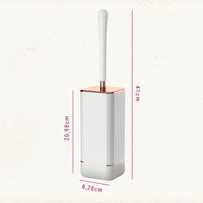 Fesara | Luxury Soft Toilet Brush with Easy Mount Holder