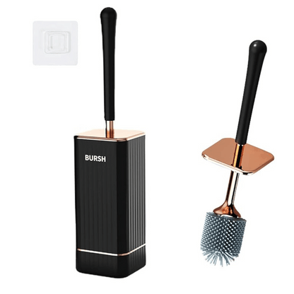 Fesara | Luxury Soft Toilet Brush with Easy Mount Holder - Fesara