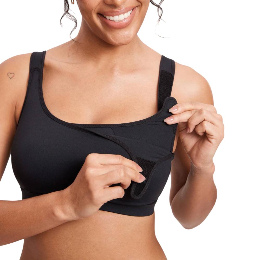 Variant image for Velcro All-in-One Wireless Nursing Bra for Pumping & Breastfeeding Support-19