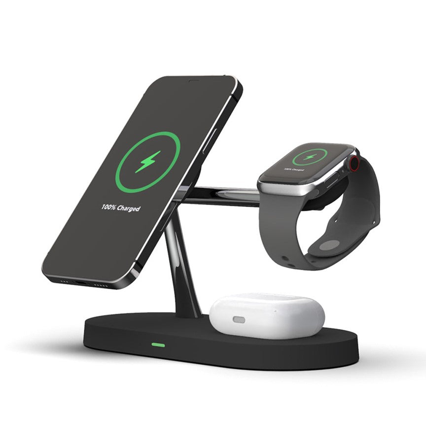 Compact Fast Wireless Charging Pad with LED Indicator - Fesara