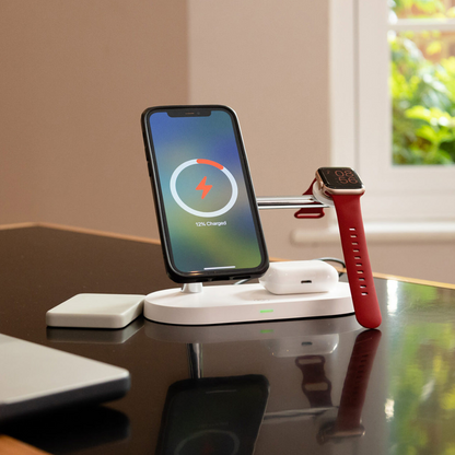VeloCharge | Stylish Multi-Device Wireless Charging Station with LED Light 2