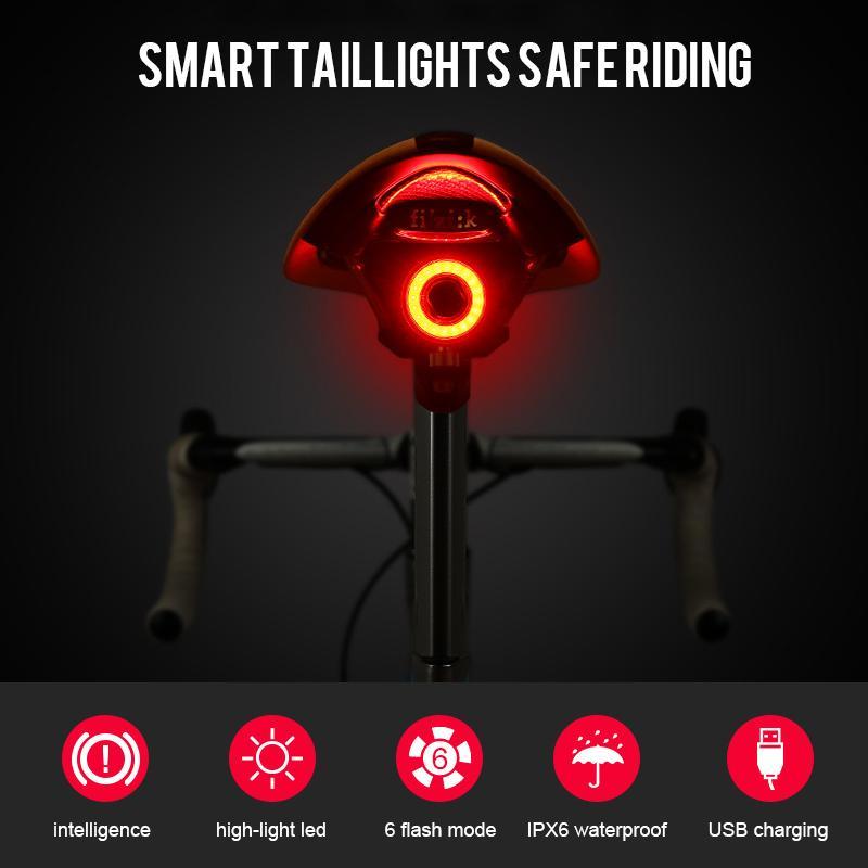 VeloGuard | Innovative Smart USB Rechargeable Bike Tail Light 6