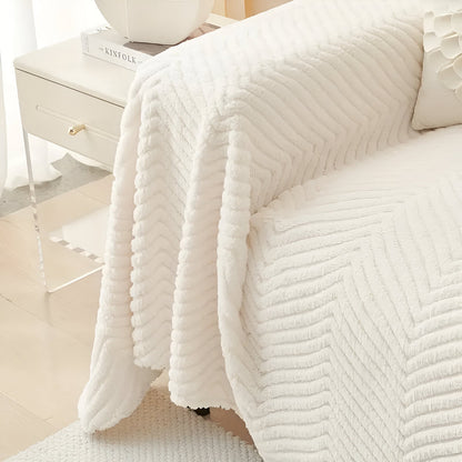 Durable Grip Faux Sofa Slipcover