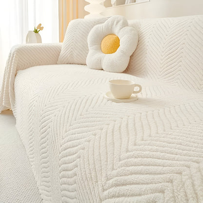 Durable Grip Faux Sofa Slipcover