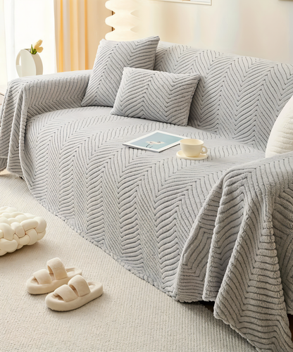 Durable Grip Faux Sofa Slipcover